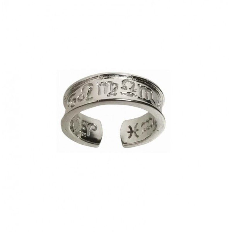 Anillo Xernus Plata NF1086 Signos Del Zodiaco