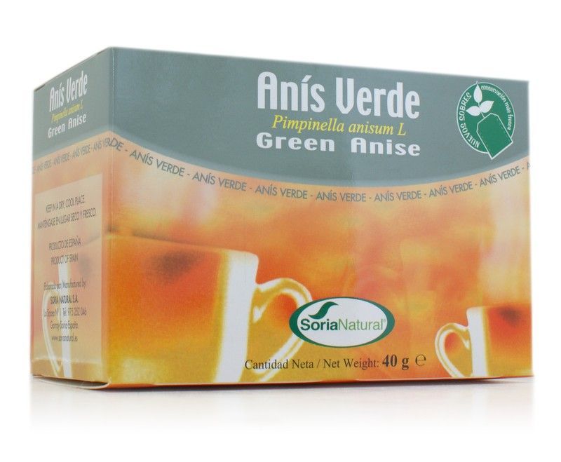 Anís Verde Infusión Caja 20 Filtros Soria Natural