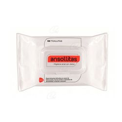 Ansollitas Toallitas Higiene Anal  50 Toallitas