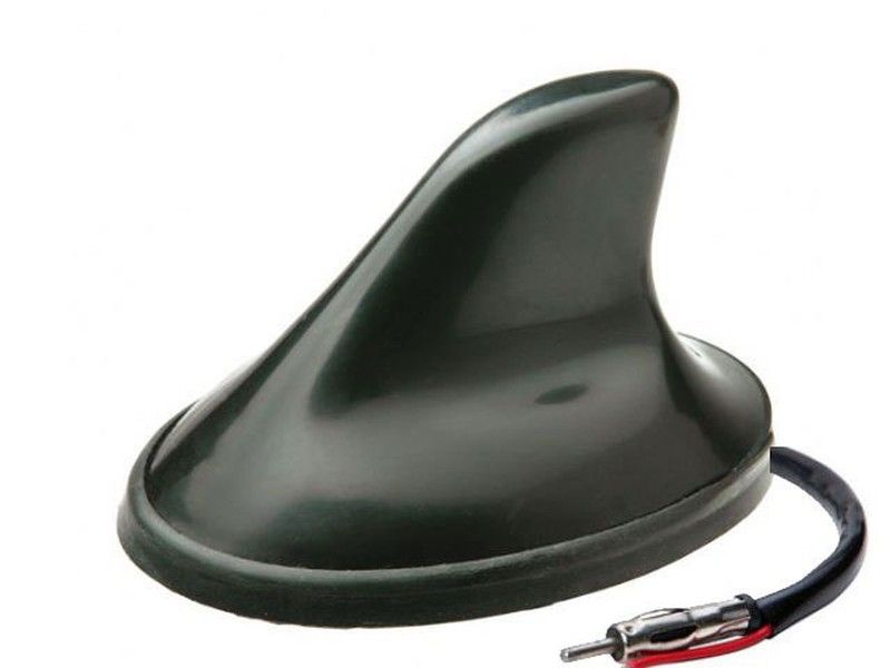 Antena Tiburon para radio FM/AM conector Din