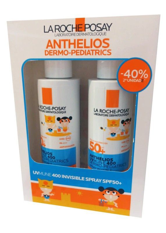 Anthelios Duplo Pediátrico Spray Invisible 2X200ml