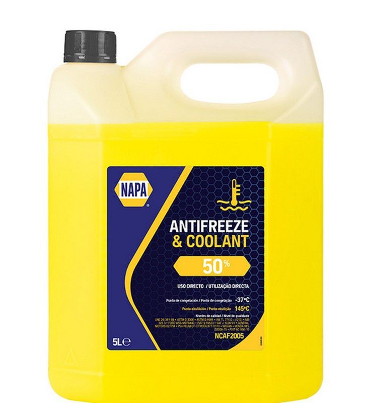Anticongelante Amarillo NAPA 50% 5 Litros