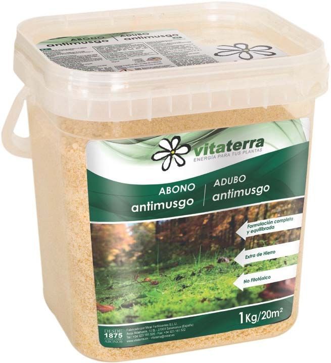 Antimusgo fungicida envase de 1 Kg.