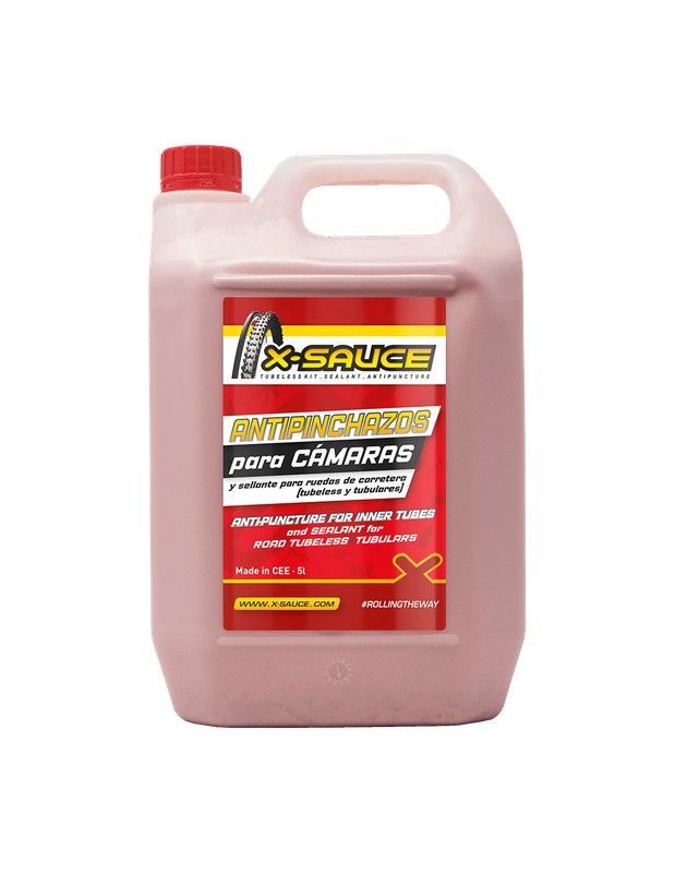 Antipinchazos Para Cámara Y Tubeless X-Sauce Bidon 5 Litros