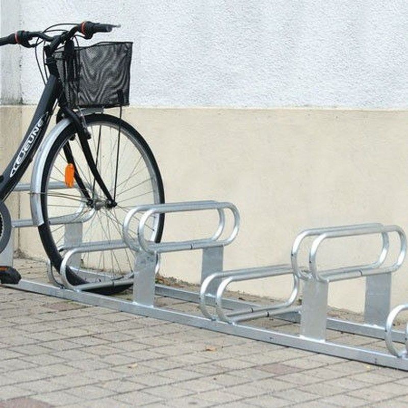 Aparcabicicletas 6 plazas diferentes alturas