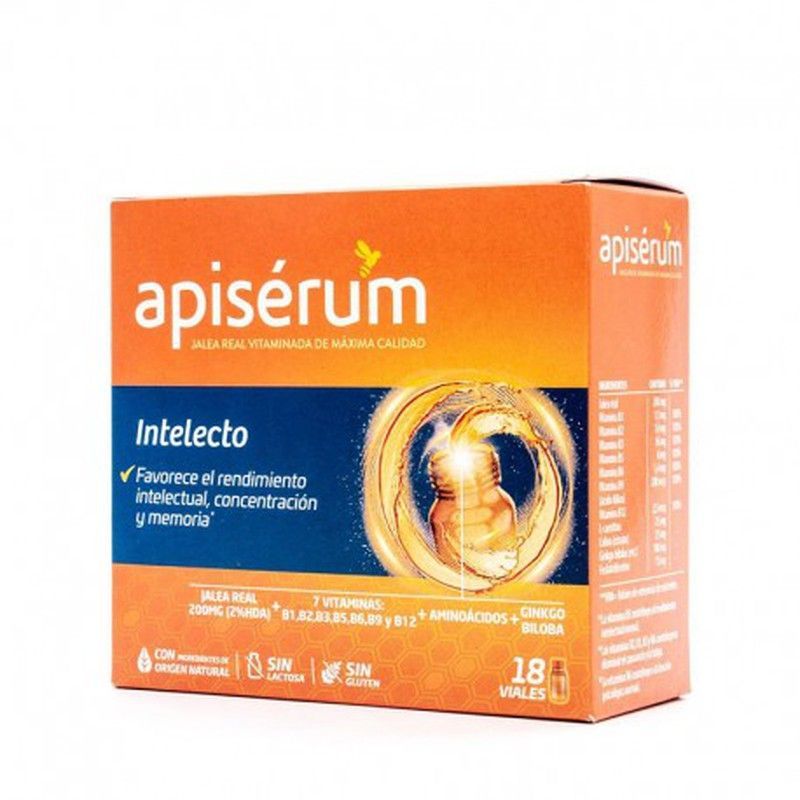 Apisérum Intelecto 18 Viales NF