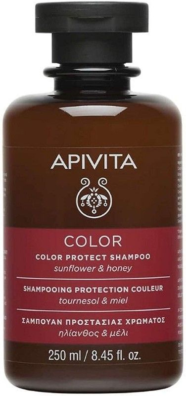 Apivita Champú Protector del Color con Girasol y Miel 250ml