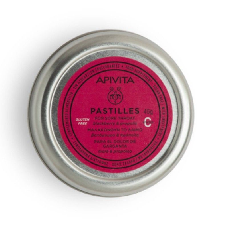 Apivita Pastillas Mora y Propóleo