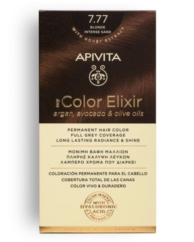 Apivita Tinte Rubio Arena Intenso Nº7.77