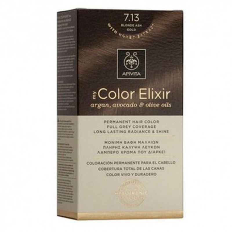 Apivita Tinte Rubio Ceniza Dorado Nº7.13