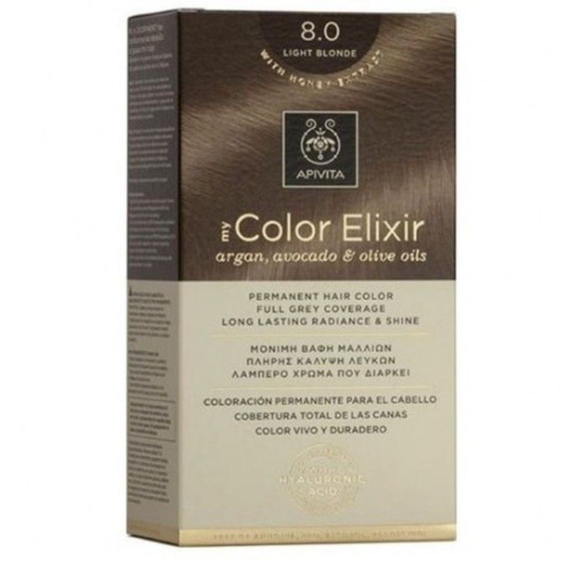 Apivita Tinte Rubio Claro Nº8.00