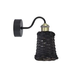 Aplique 1L Alexia Negro 1 X 60W E-27