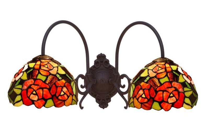 Aplique 2 brazos Tiffany Serie New York Tiffany y Luz