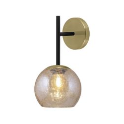 Aplique Cacela Latón-Ambar 1 X 60W E-27