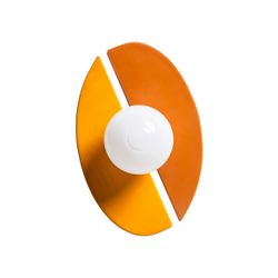 Aplique de metal en amarillo, 20 x 15 x 31 cm | Arco