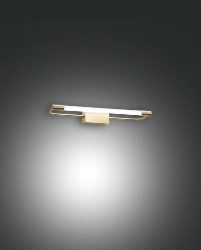 Aplique de pared Led Color Oro Satinado Rapallo 50