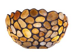 Aplique en piedra Serie Stone Tiffan y luz