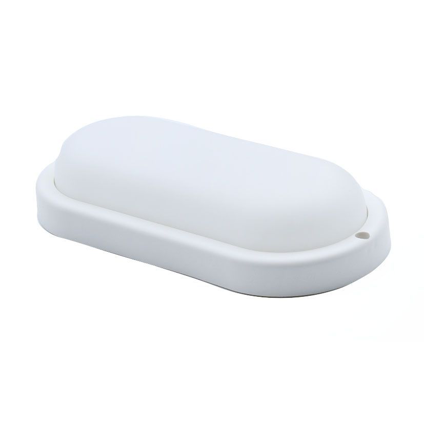 Aplique Exterior 18w 6400k Oval C/Sensor