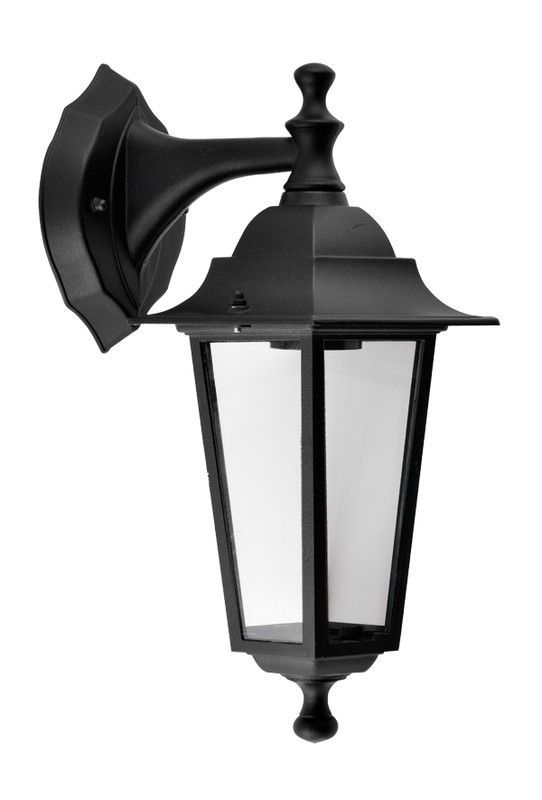 Aplique Exterior Descen Neg Estrecho 60W E27