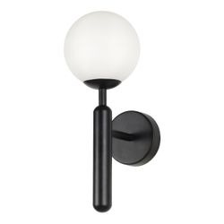 Aplique Ficus Negro Bola Opal 1 X 28W G-9