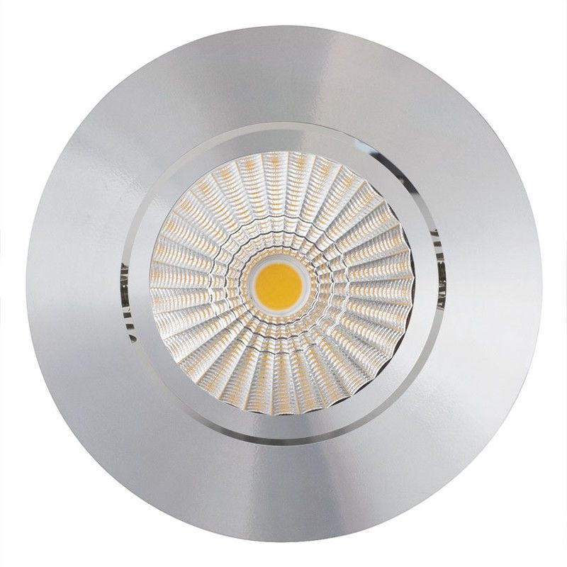 Aplique Led Integrado Vilna Ø90 7w Al