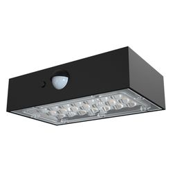 Aplique Led Solar Ip65 350lm 3w Negro