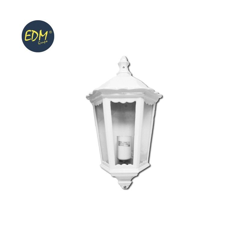 Aplique mod. Milan blanco 43xø24,5cm edm