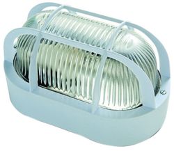 Aplique Pared Oval Blanco E27 60 W