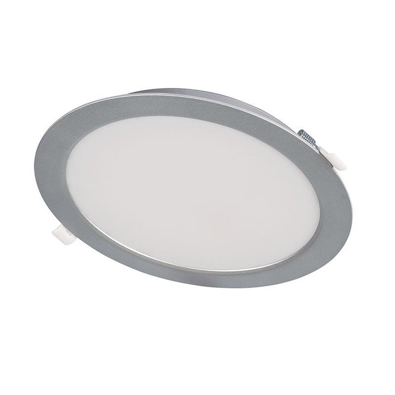 Aplique Redon.Empot. 4000K Led 18W Plata
