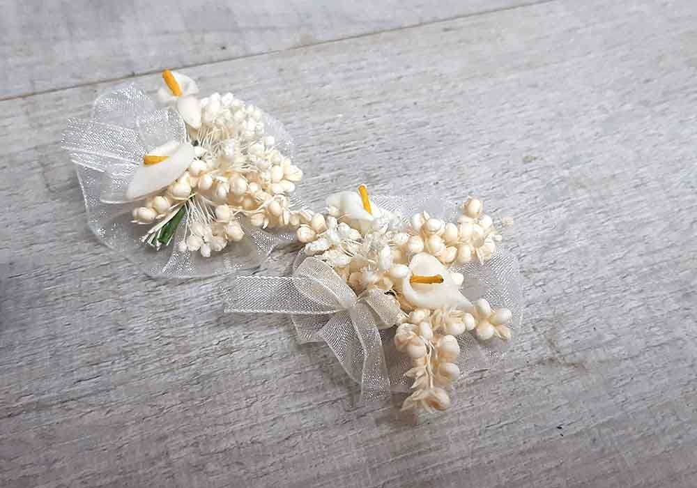 Apliques de Flores con Calas