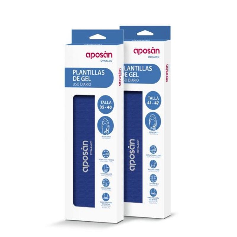 Aposan Dynamic Plantillas Gel Uso Diario