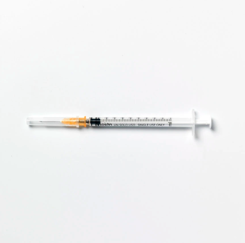 Aposan Jeringa Con aguja 0,5x16 1 ml