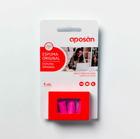Aposan Tapones de Espuma Talla S