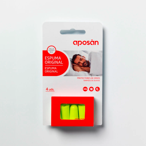 Aposan Tapones de Silicona Reutilizables Talla S 2 Unidades