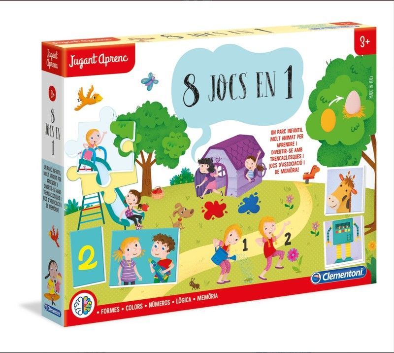 Aprenc 8 Jocs En 1 – Clementoni