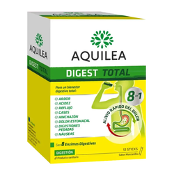 Aquilea Digest Total 12 Sticks para 8 Síntomas Digestivos - Acción Rápida