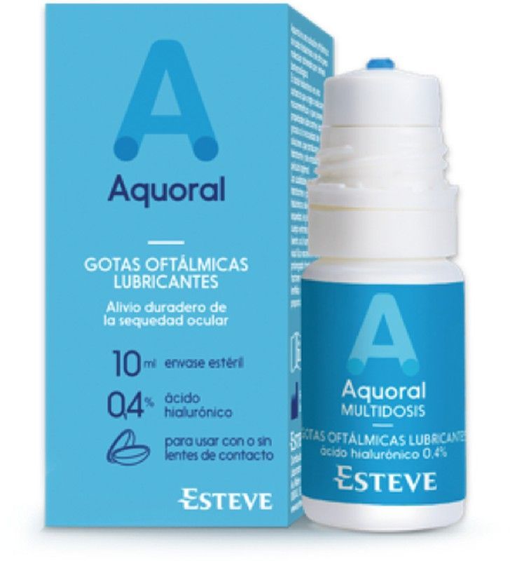 Aquoral Multidosis Gotas Lubricantes 10 ml