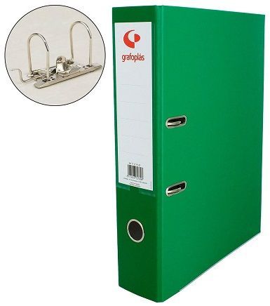 Archivador A-Z Fº 350x290x70, Verde