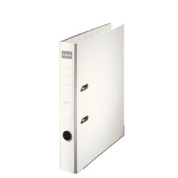 Archivador de palanca Esselte. Plástico forrado, interior papel. DIN A4. Lomo 50mm. blanco