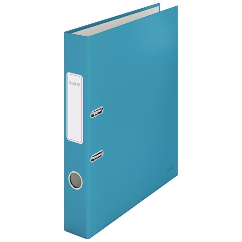 Archivador de palanca Leitz Cosy Cartón forrado. 180º. DIN A4. 50 mm. azul