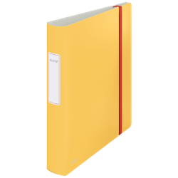 Archivador Leitz Active Cosy. Poyfoam. 180°. DIN A4, lomo 65 mm, amarillo