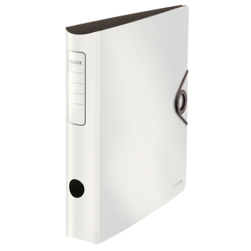 Archivador Leitz Active Solid. Polyfoam. 180º. DIN A4, lomo 65 mm. blanco