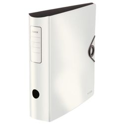 Archivador Leitz Active Solid. Polyfoam. 180º. DIN A4, lomo 82 mm. blanco