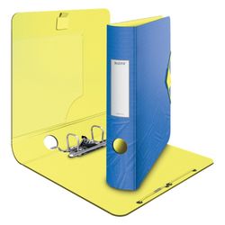 Archivador Leitz Active Urban Chic. Polyfoam. 180º. DIN A4, lomo 65 mm. azul
