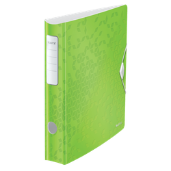 Archivador Leitz Active WOW. Polyfoam. 180º. DIN A4, lomo 65 mm. verde