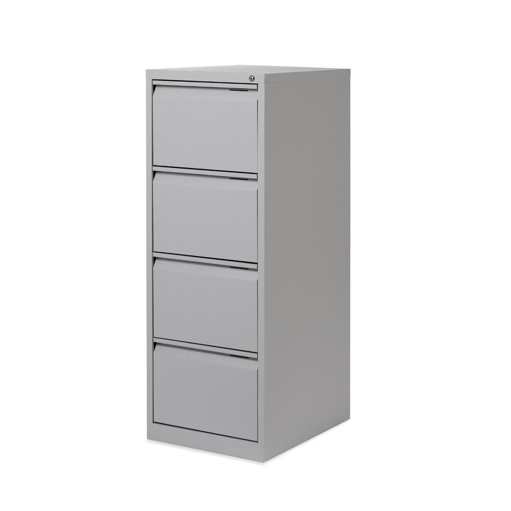Archivador Metalico 4 Cajones Ral 7035 Gris