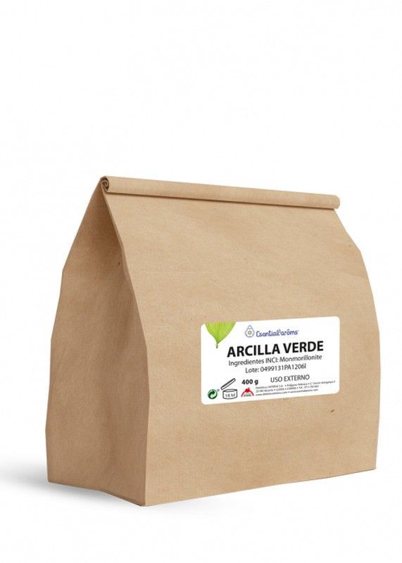 Arcilla Verde Bolsa 400 gr de Esential'arôms
