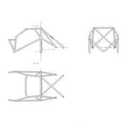 ARCO DE SEGURIDAD MULTIPUNTO SPARCO PEUGEOT 306