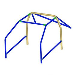 ARCO DE SEGURIDAD SPARCO FORD FOCUS MK1 6 PUNTOS