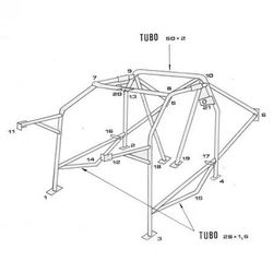 ARCO DE SEGURIDAD SPARCO LANCIA DELTA INTEGRALE